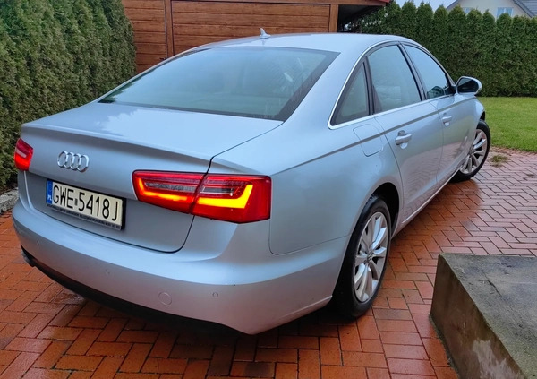 Audi A6 cena 49900 przebieg: 241000, rok produkcji 2011 z Bobolice małe 46